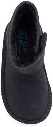 Simple Joys by Carter's Kai Winter Boot Fashion, Black, 12 US Unisex Little Kid | Image 3