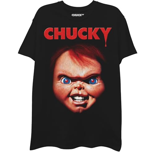 Chucky Horror Men's Short Sleeve Fashion T-Shirt-Child's Play