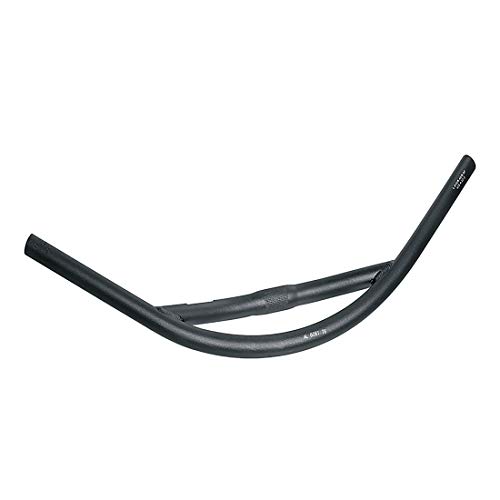 Manillar negro Ergotec H-Bar Spac que mejora el control de tu bicicleta con talla única