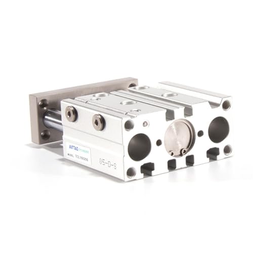 Cylindre à trois axes multi-alésage de 12 à 63mm avec course réglable pour automatisme - 4