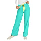 AngelStat Style 600 Unisex Scrub Pants with Angelica Color Coding - Jade