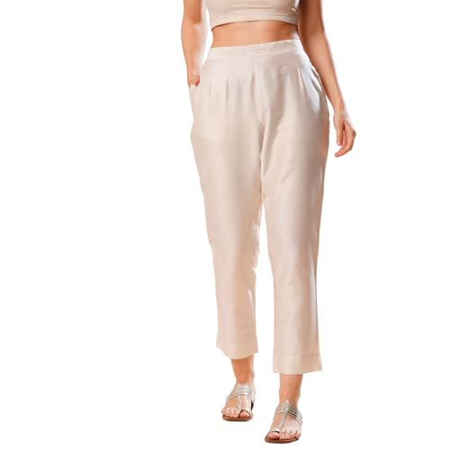 Image of Globus Women Trousers (3641943001 Off-White 26)