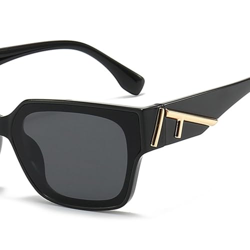 Sunglasses for Men and Women, Gray Lens Lightweight Trendy Outdoor Driving Glasses3