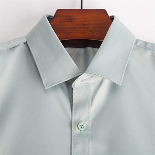 Chemise d'été décontractée à manches courtes pour terrasses et bureaux