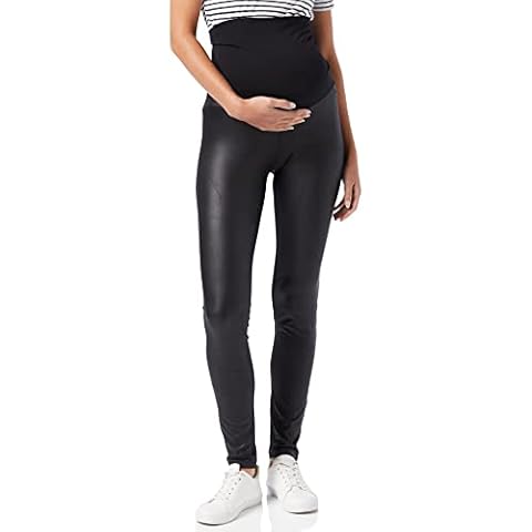 SUPERMOM Women's OTB Shine Maternity Leggings, Black (Black P090), 16 (Size: XL/XX-Large) Cover
