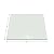 Fab Glass and Mirror 33" Square 3/8" Inch Thick Tempered Pencil Polish Edge Touch Corners Glass Table Top, Clear