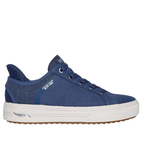 Skechers Street Women's,Arch FIT Arcade-Forever Cozy,NVY, 6 W US