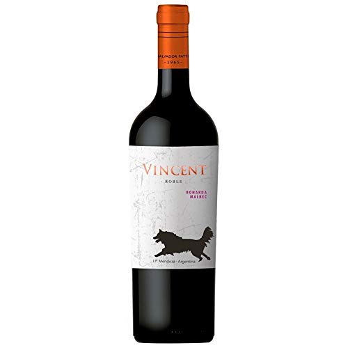 Vinho Tinto Vincent Bonarda Malbec 750 ml Vincent Bonarda, Vermelho Intenso