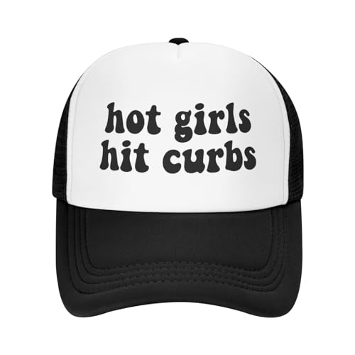 Image of You Find It Offensive? I Find It Funny Trucker Hats for Women Black Men Retro Trucker Black Hats for Men