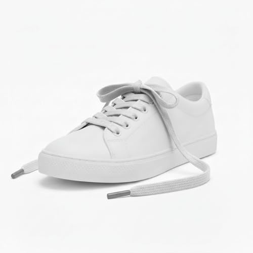 Image of Heavy Duty Flat Shoe Laces for Men & Women | Comfortable, Strong Grip & Stylish Sneaker Laces