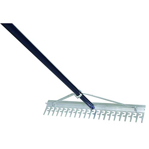 Extreme Max 3005.4233 24" Commercial-Grade Screening Rake for Beach and Lawn Care with 66" Handle Extreme Max 3005.4233 24" Commercial-Grade Screening Rake for Beach and Lawn Care with 66" Handle