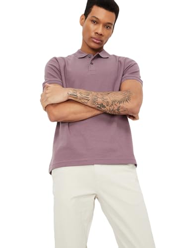 Image of Max Men's Half Sleeves Regular Fit Solid Polo T-Shirt