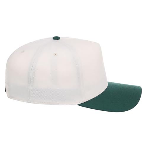 Image of Lids Blank Hook Shot A-Frame Adjustable Snapback Hat - Breathable Mesh & Lightweight | Curved Bill | One Size Fits Most