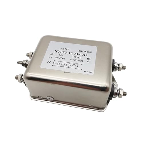 Filtro de potencia HT323-16-M4-H1 de 16A para control de interferencias