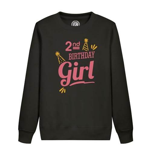 Sweatshirt enfant fille 2 ans vêtement fête anniversaire