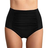 uxxnjfg Bikini Donna Mare Costume Mestruale Donna Vita Alta Brasiliana Mare Perizoma Bikini Triangolo Tanga Spiaggia Mestruale Push Up Swimsuit Beach Beachwear Nero 3XL