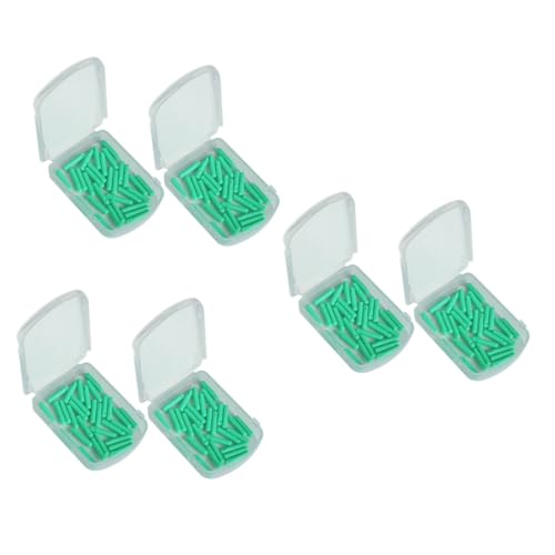 ibasenice 60pcs Shaped Fishing Drift Stoppers Sliding Float Connectors for Enhanced Fishing Efficiency Suitable for Freshwater