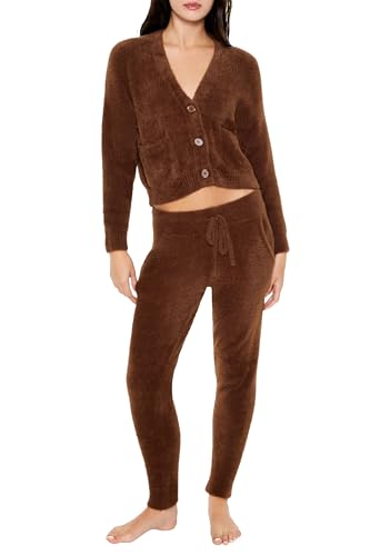 Image of Forever 21 Women's Fuzzy Cardigan Sweater