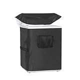 チェストフリーザーカバーオックスフォード保護屋外屋内冷蔵庫ジッパー屋外