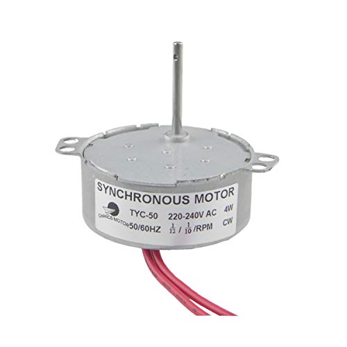 CHANCS TYC-50 Motor sincrónico 220V AC 30-36RPM CW/CCW 4W Poder Servicio de...