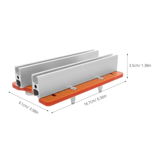 Placa base de enrutador de aluminio para uso en talleres y proyectos de bricolaje casero 3