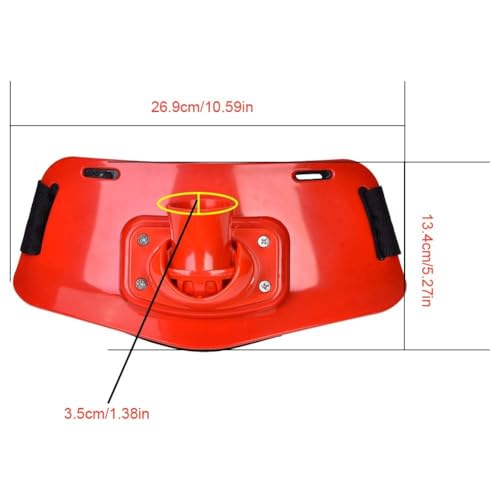 Agatige 26.9 x 13.4 x 7.5cm / 10.6 x 5.3 x 2.9inch Fishing Rod Holder - Image 3