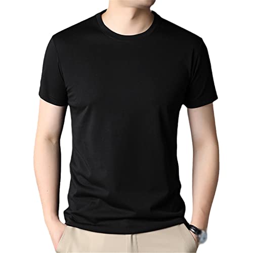 T-shirt col rond homme noir XL anti-déformation et fluide