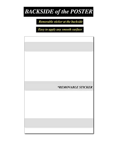 Image of PEACOCKRIDE Preamble I The Constitution of India I Fundamental Rights of India I Wall Poster (A1, Multicolor, Vinyl Sticker)