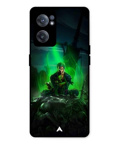 Image of Premium Anime 1 Case for Oneplus Nord CE 2 (Glossy Finish) Soft-Touch Metal TPU Back Cover, Shockproof, Designer, Aesthetic Mobile Phone Case