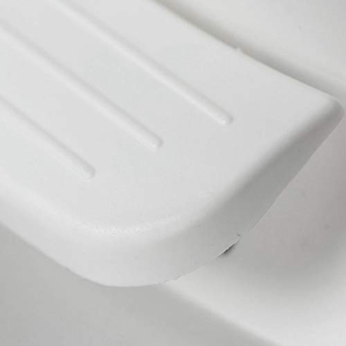 Lixeira com Pedal Square, 5L, Branco, Coza