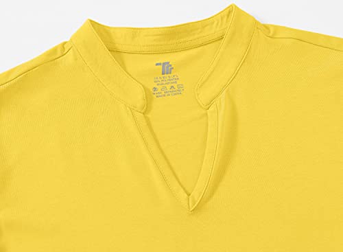 Image of BGOWATU Women's Golf Polo T-Shirts Sleeveless V Neck Collarless Tennis Shirts UV Protection Quick Dry Lightweight