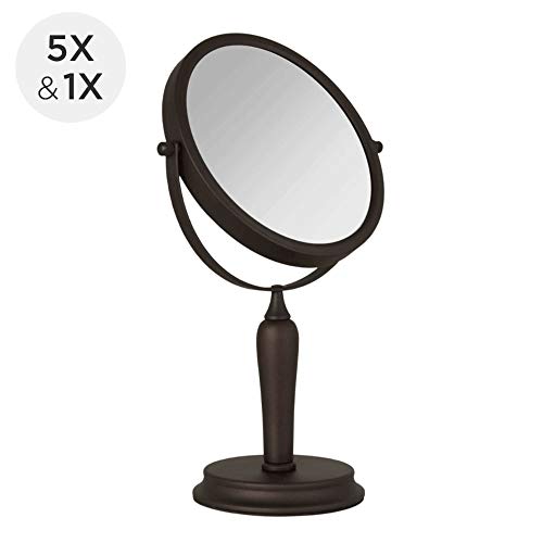 Espejo de Maquillaje Zadro Redondo 14" x 8.75" miniatura 3