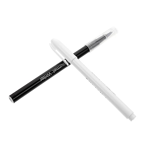 Mipcase 2pièces Stylo Colorant Alimentaire Marqueurs Comestibles pour Décoration De Gâteaux Et Biscuits Pointe Fine Et Large Stylo Baking Pencil pour Glaçage Alimentaire Sûr Et Pratique