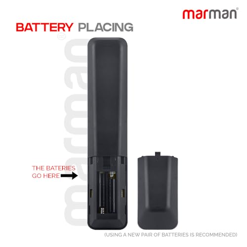 Image of marman Compatible with Lloyd Android Tv Remote for Smart 4K LCD LED UHD Full HD OLED TV Without Google Assistant Streaming with Apps - Make Sure Existing Controller Replicate As Similar Model