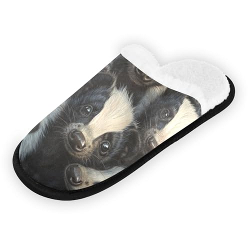 Men Women Winter Family Bedroom House Slipper Non-Slip Warm Resistant Slippers