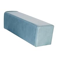Oreiller Compensé Triangulaire Pour Bras - Coussin Rééducation Postopératoire Avec Housse Amovible (Bleu)