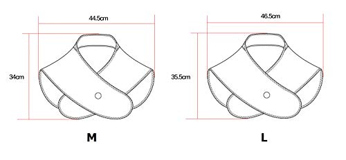 Thermrup Ferninfrarot Mobiles Wärmekissen für Nacken und Schulter mit 3 Temperaturstufen, Akkubetrieb (M) - Image 6