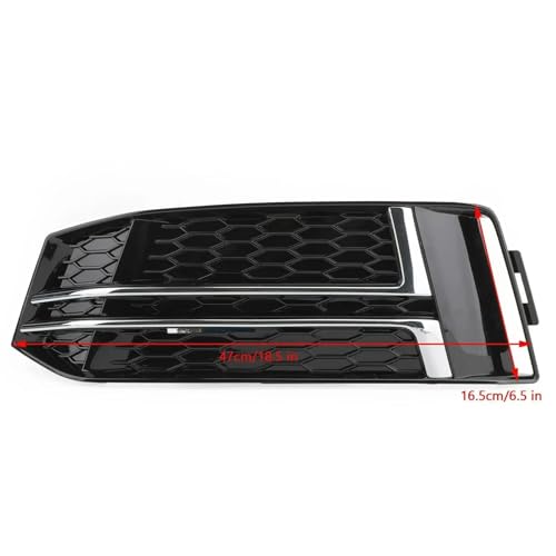 Grille phare antibrouillard A4 B9 résistant aux chocs | Calandre OEM 8W0807682 - 2
