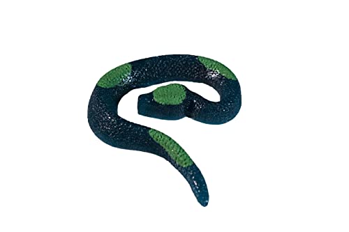 Caramelo gigante serpiente azul y verde 2.5 pies miniatura 1