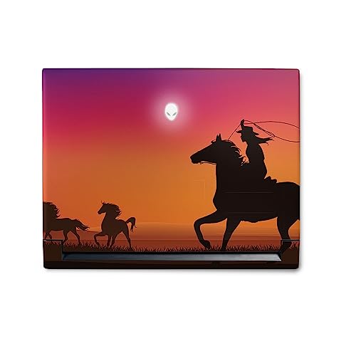 Image of MightySkins Skin Compatible with Alienware M18 R1 (2023) Full Wrap Kit - Cowgirl | Protective, Durable, and Unique Vinyl Decal wrap Cover | Easy to Apply, Remove, and Change Styles | Made in The USA