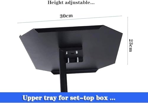 Soporte móvil para TV con ruedas y ajuste de altura miniatura 5