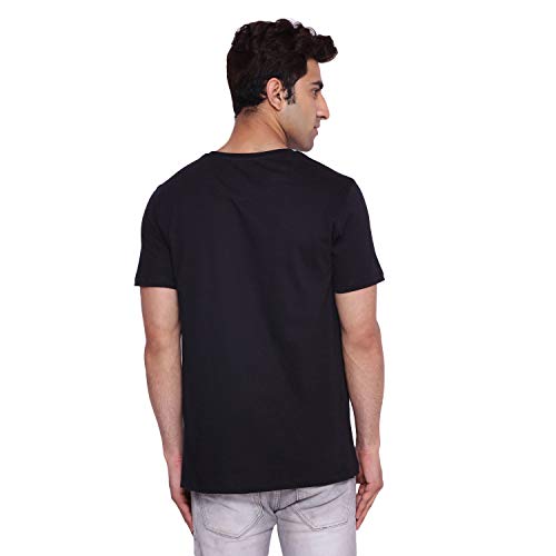 Image of Men's Regular Fit Round Neck Short Sleeves Knitted T-Shirt