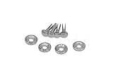  Spaltniet + Scheibe (Satz 8-teilig) für Sattel SR1, SR2, SR2E