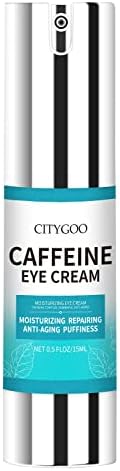 CITYGOO Caffeine Eye Cream Anti Aging, With Collagen, Caffeine, Polypeptide - For Wrinkles, Fine Lines, Under Eye, Bags, Crows Feet Eye Lift Treatment For Men & Women…