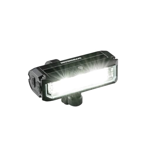 Image of Bike Light Bar for Ebike, Super Bright Front Light Rechargeable Battery, IPX5 Waterproof, 5 Modes Bicycle Headlight for Mountain Bike, Night Riding, Cycling