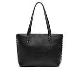 MISAKO Emre bolso shopper grande con detalles metálicos Mujer - Emre Negro 26x40x13cm