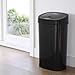 NINESTARS DZT-50-9BK The Original Automatic Motion Sensor Trash Can, 13.2 Gal. / 50 L., Black