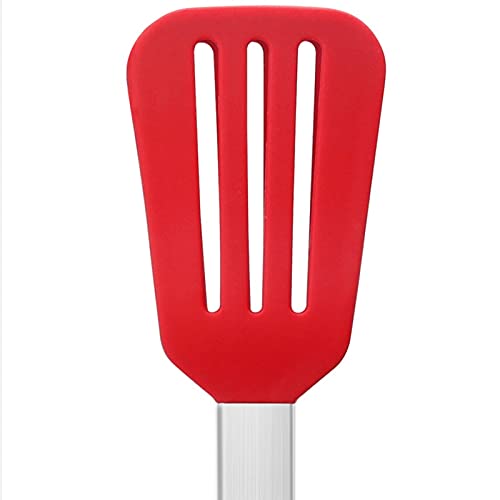 Pinze da Cucina 1pc Accessori da Cucina Silicone Allungato Pinze per Alimenti in Acciaio Inossidabile Antiscivolo Morsetto per Barbecue Spatola Clip per Alimenti