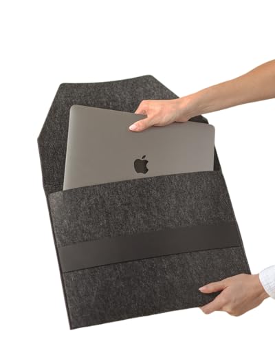 Funda para portátil SortJoy de fieltro para dispositivos hasta 15 pulgadas miniatura 2