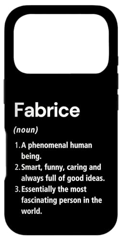 Fabrice ���O�̒�` �ʔ������� �X�}�z�P�[�X iPhone 17 Pro �p